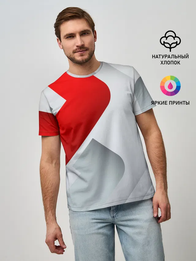 3D SPORT STYLE RED / WHITE