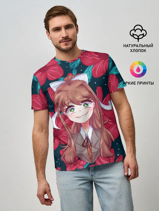 Моника в цветах