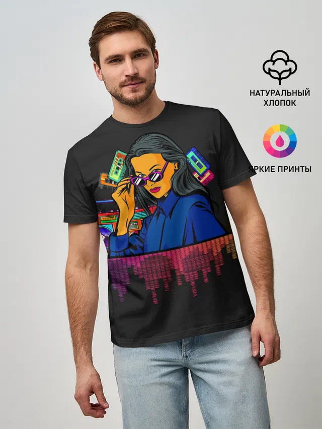 Ретро стиль. Девушка.