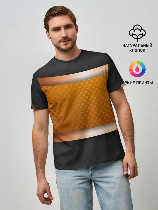 3d gold / black