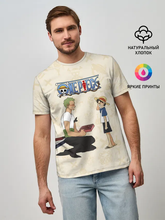Ророноа Зоро и малыш Манки Д. Луффи