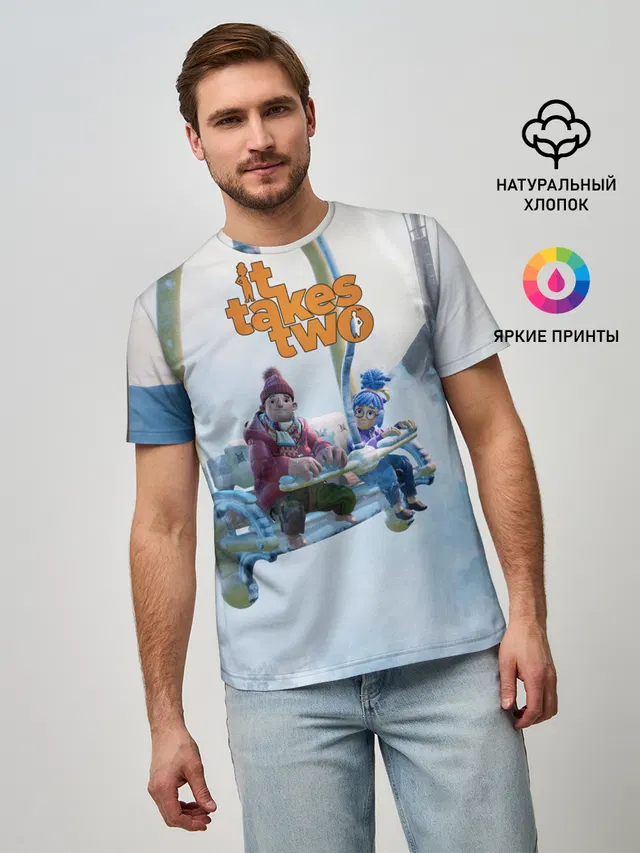 Мужская базовая футболка