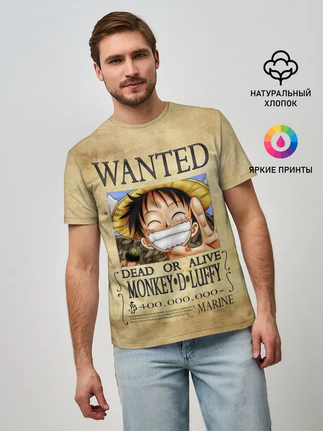 Манки Д. Луффи в розыске One Piece