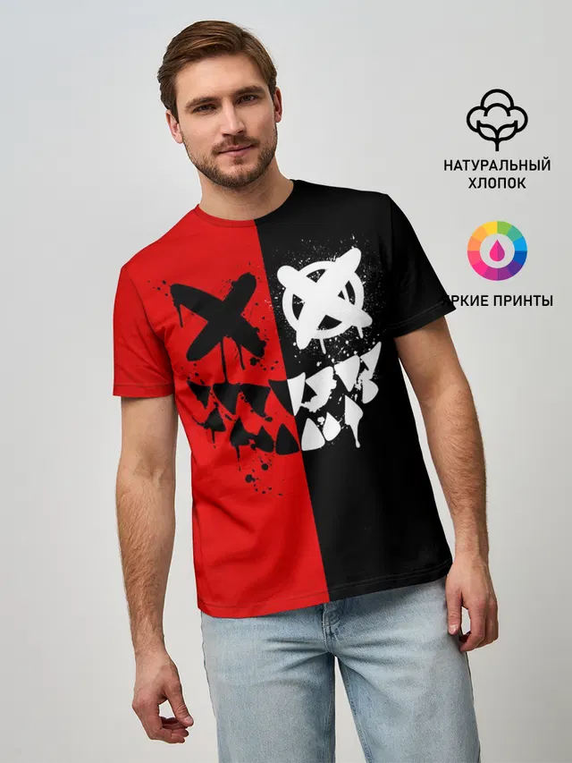 Smail Black and red