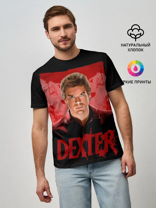 Dexter Декстер портрет постер