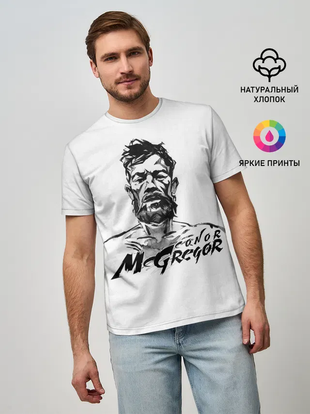 Портрет Конор МакГрегора