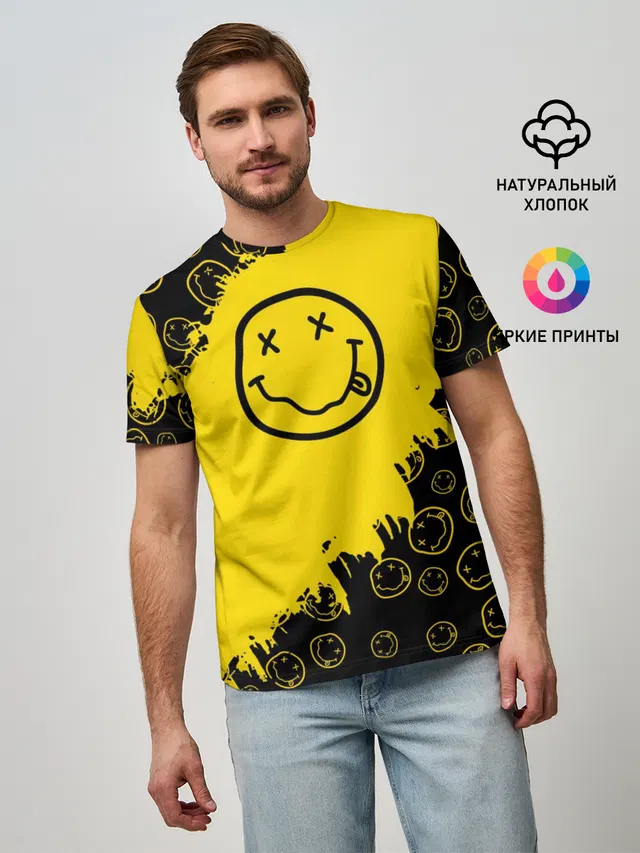 Nirvana Smile | Нирвана Рваный Паттерн