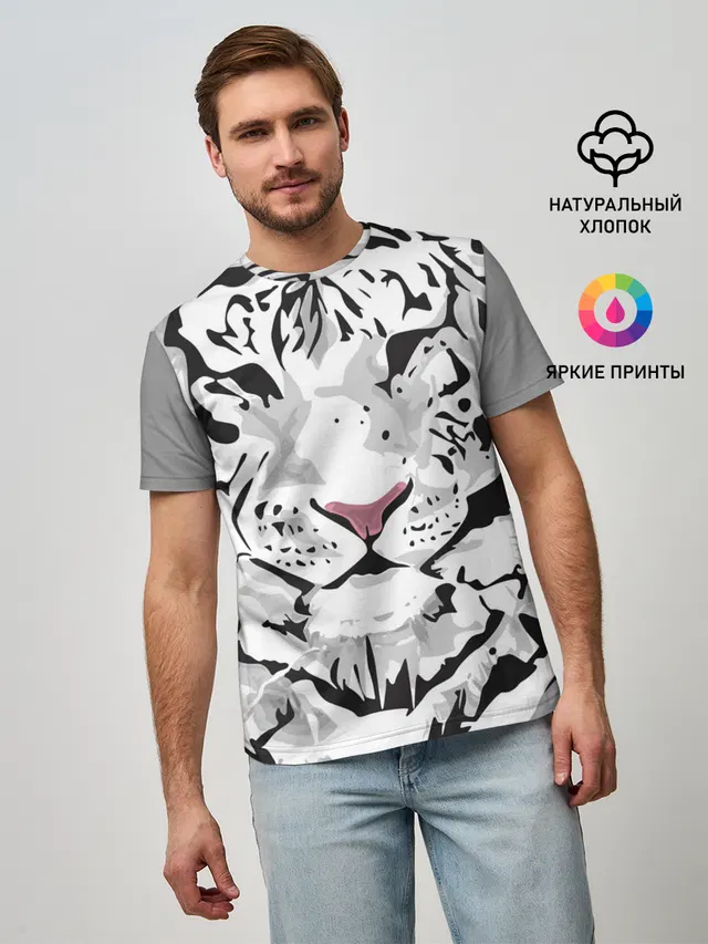 Белый снежный тигр