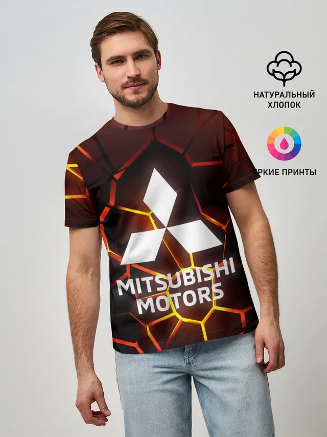 3D плиты с подсветкой | Митсубиси