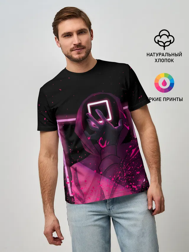 ИГРА В КАЛЬМАРА НЕОН, СТРАЖ КВАДРАТ 029