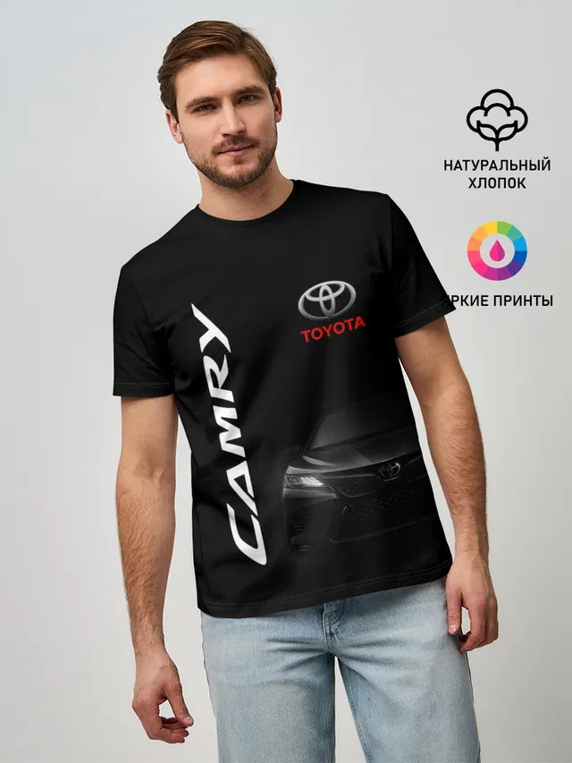 Черная Тойота Камри