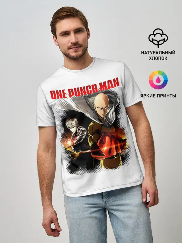Сайтама и Генос One Punch-Man