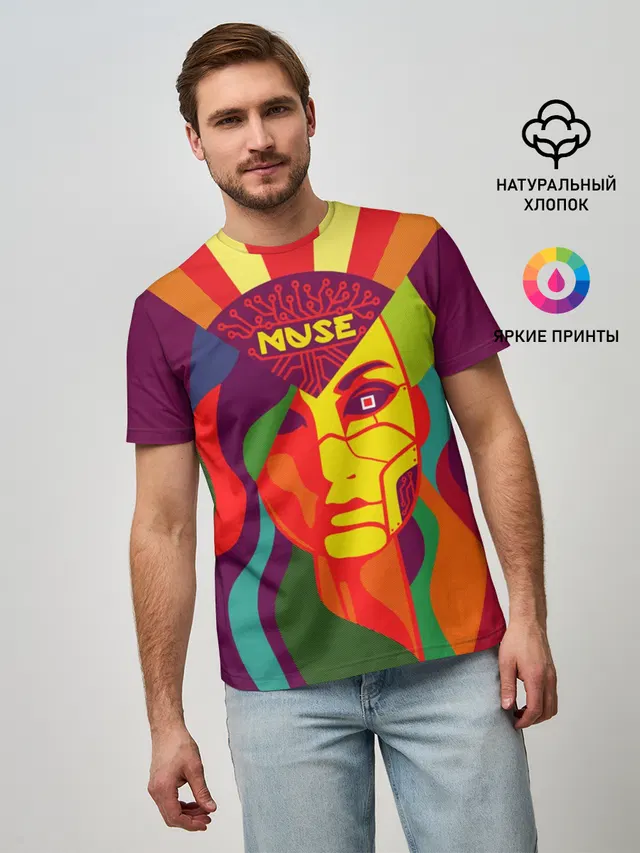 Мужская базовая футболка