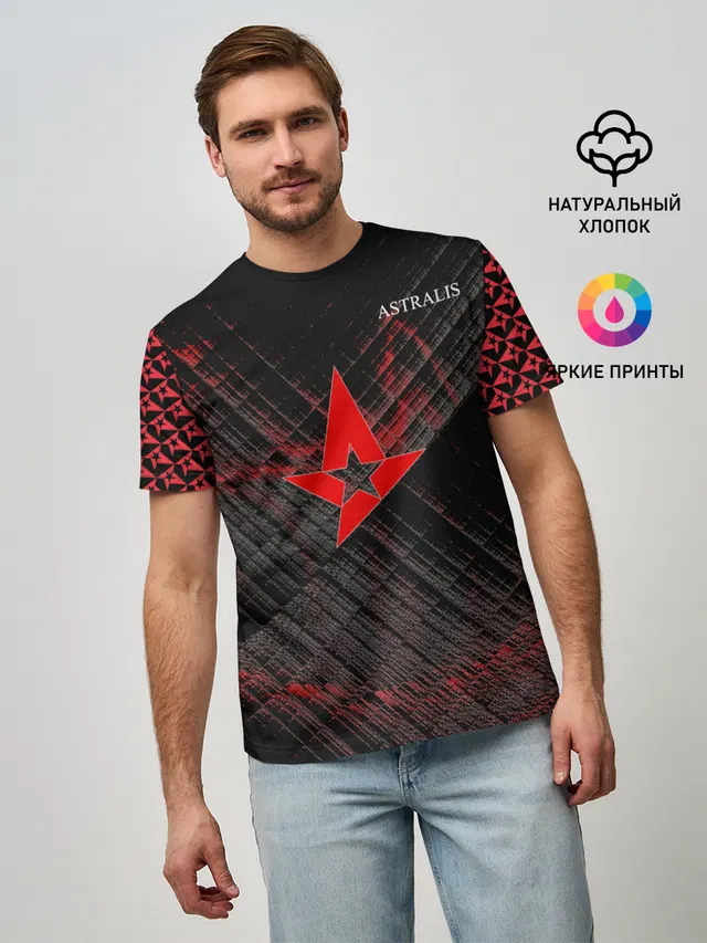 Мужская базовая футболка с принтом «Counter-Strike — cs:go»