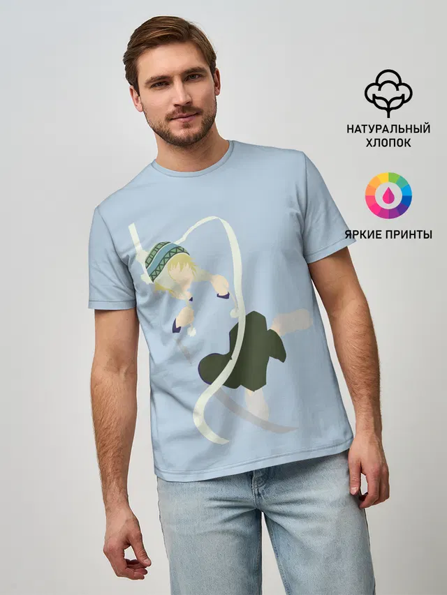Мужская базовая футболка