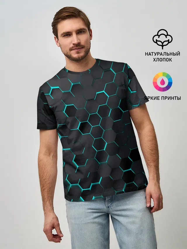 3D соты BLUE