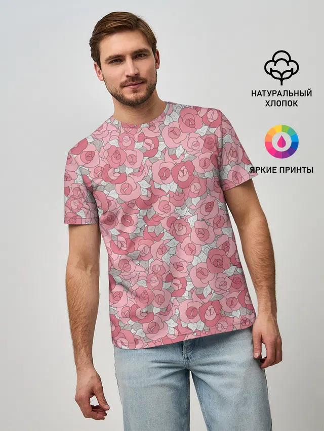 Нежно коралловые розы
