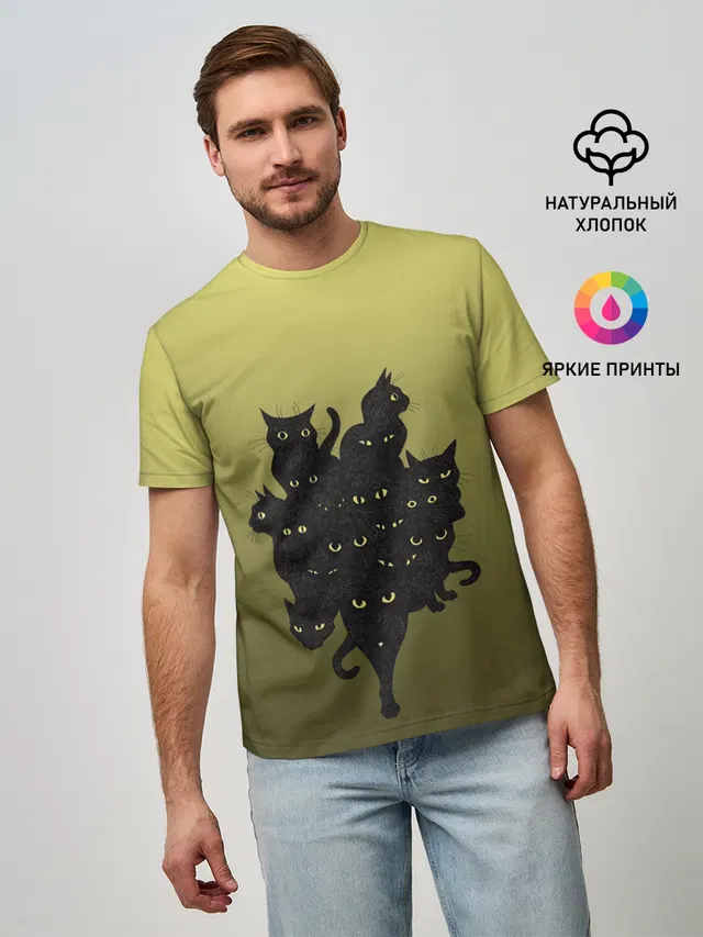 много черных котов