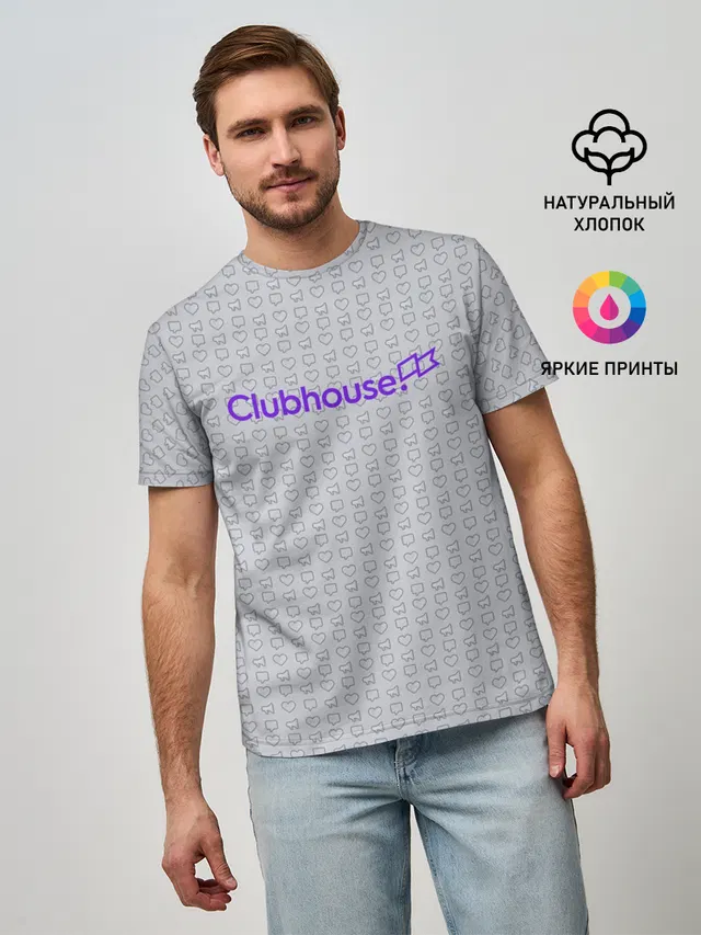 Мужская базовая футболка