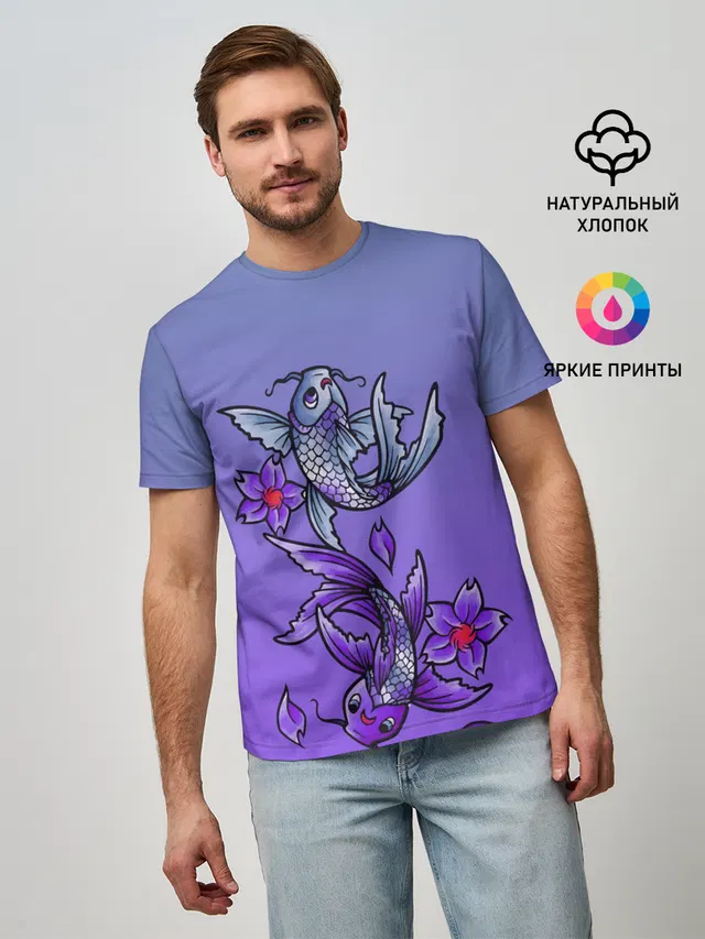 Рыбы и цветы