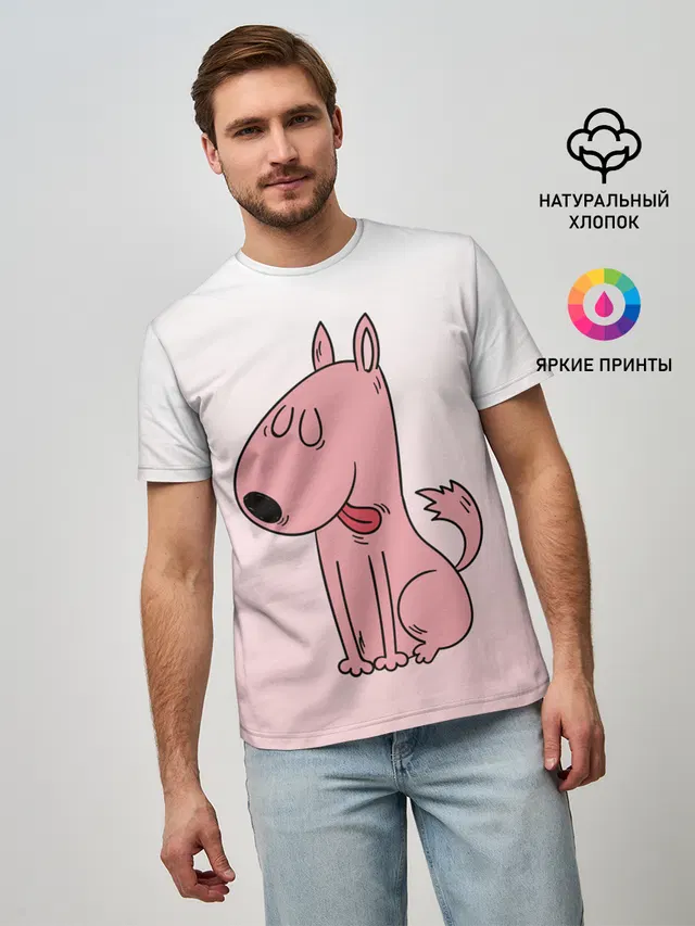 мультяшный мопс