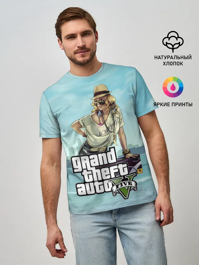 Grand Theft Auto 5 девушка