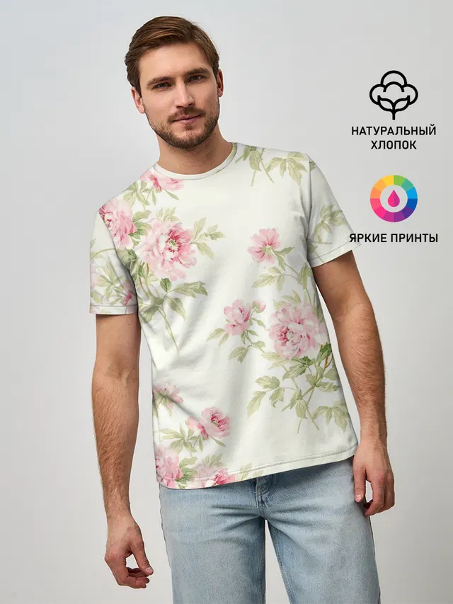 Розовые розы