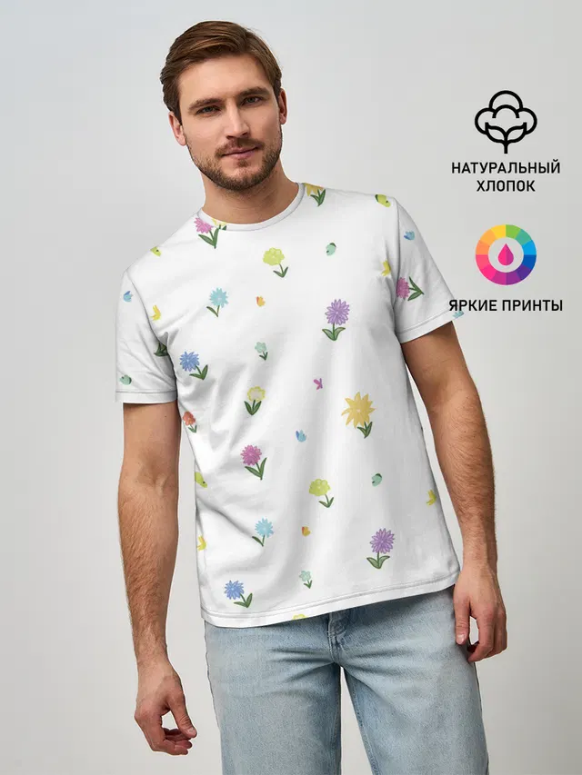 Цветы и бабочки
