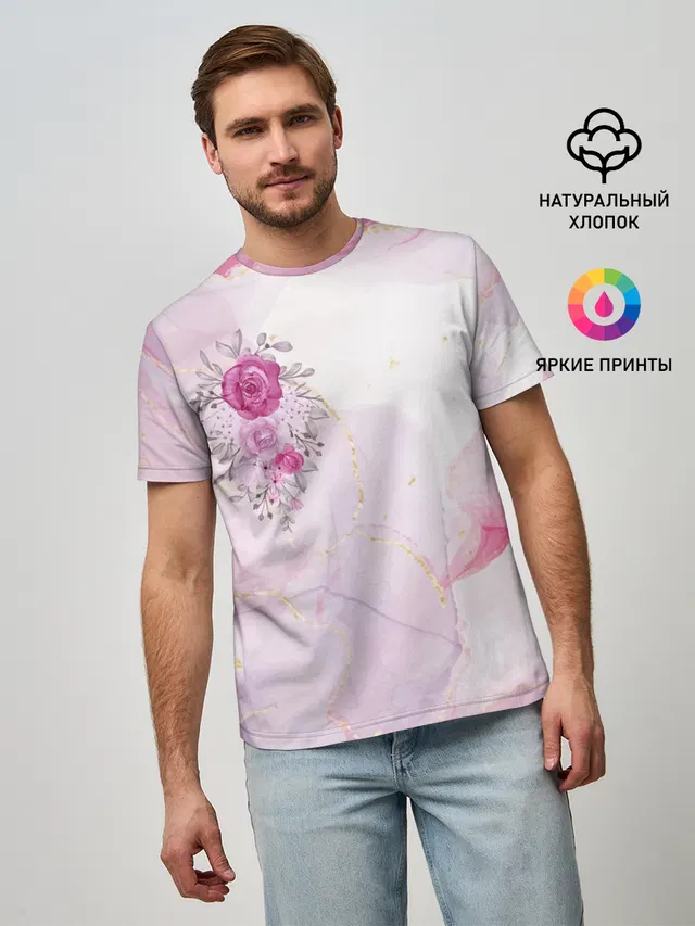 Цветы роспись акварелью