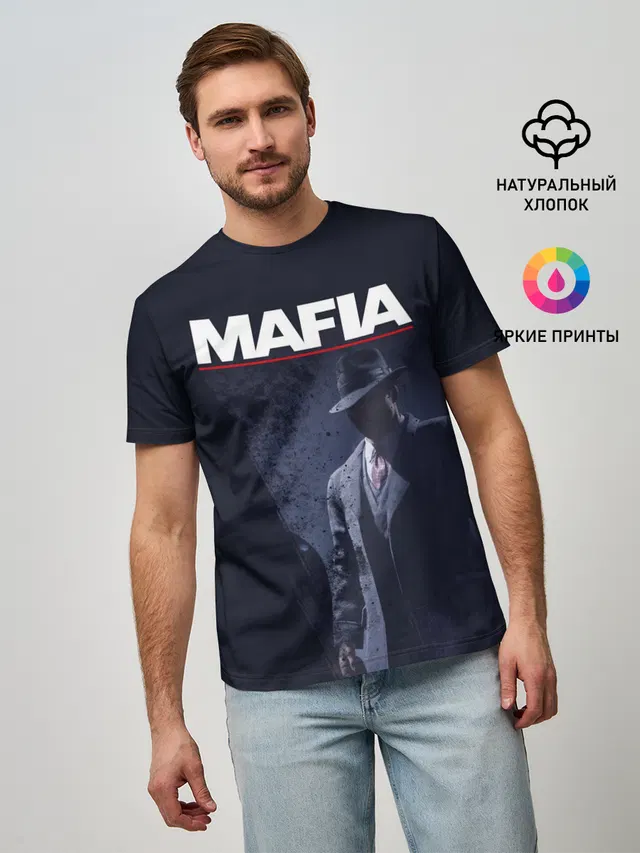 Мужская базовая футболка