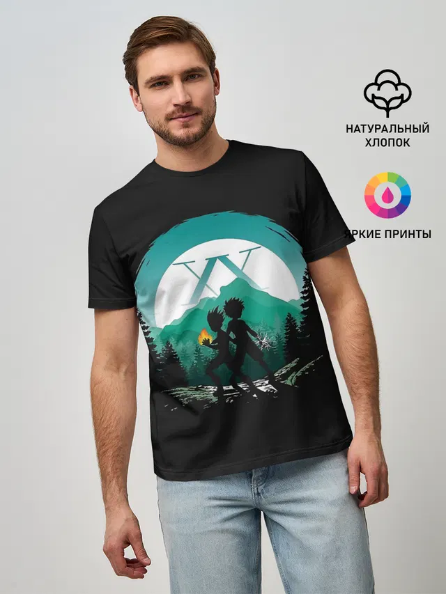 HH в круге бирюзовом