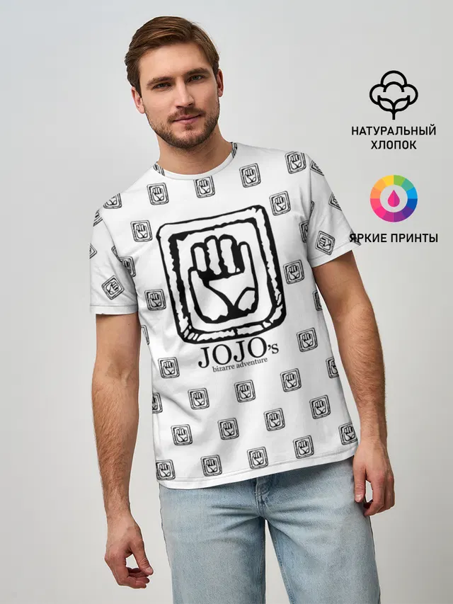 Лого джоджо белый