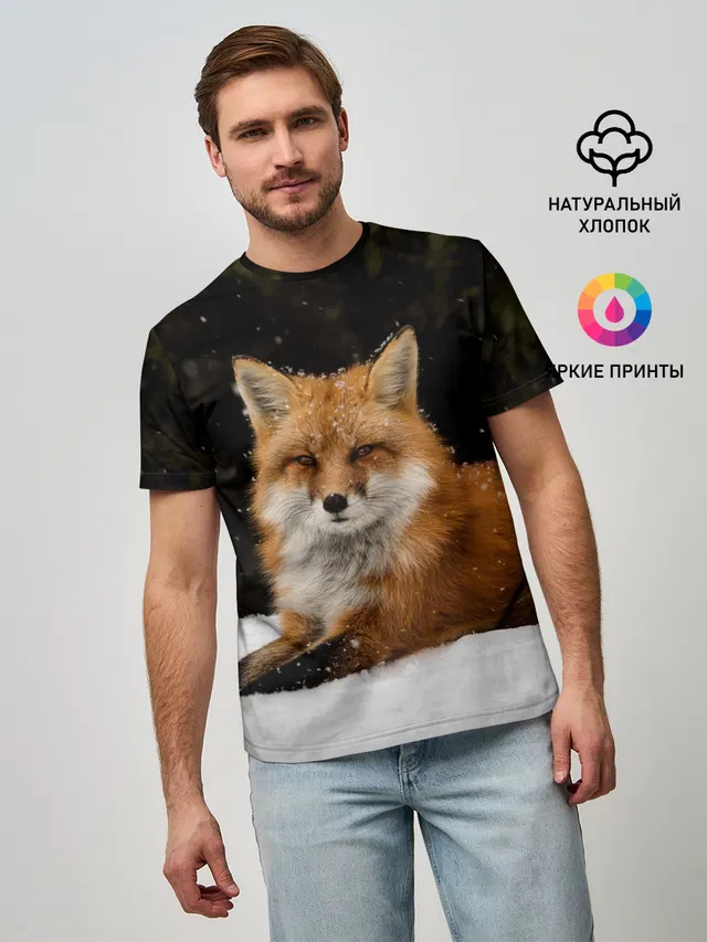 Лиса и снег