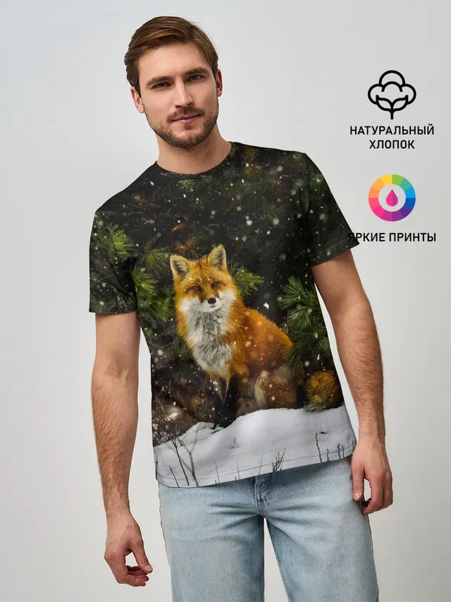 Лиса и снег