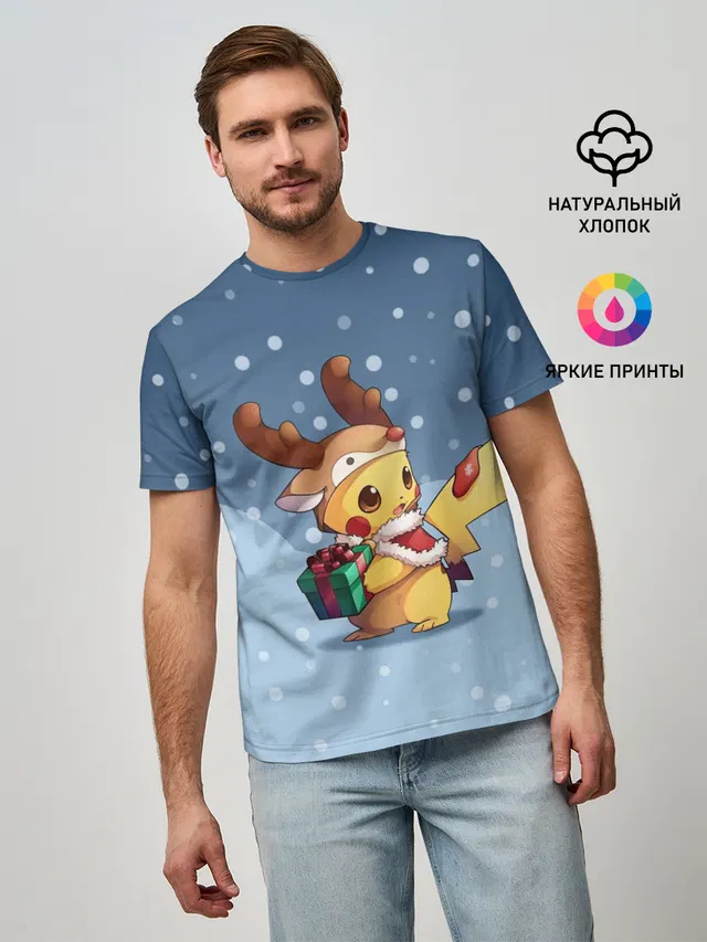 Новогодний Пикачу