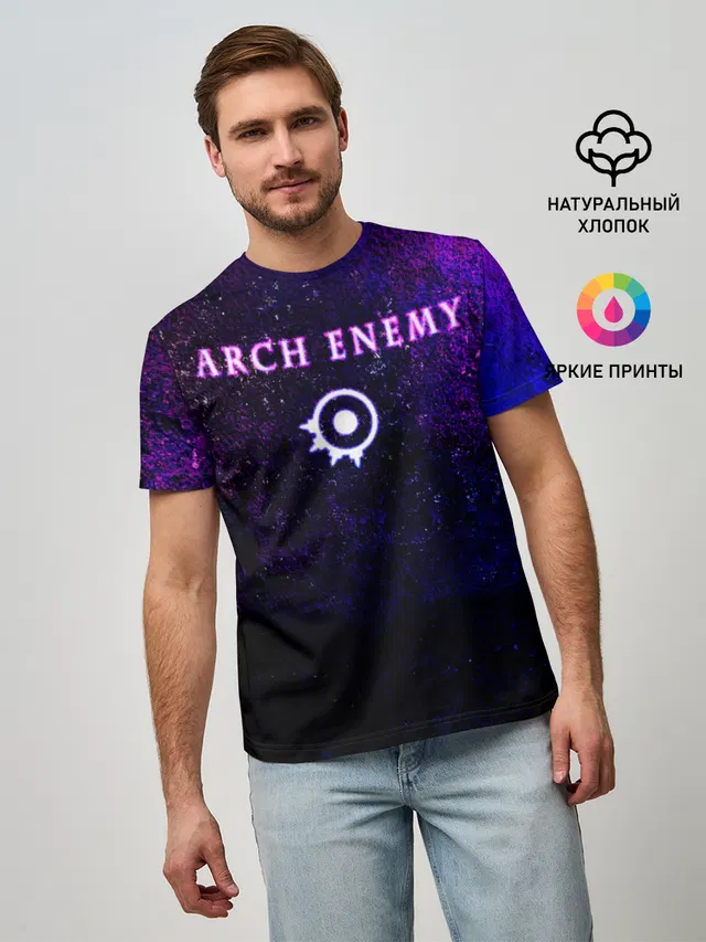 Arch Enemy. Neon logo