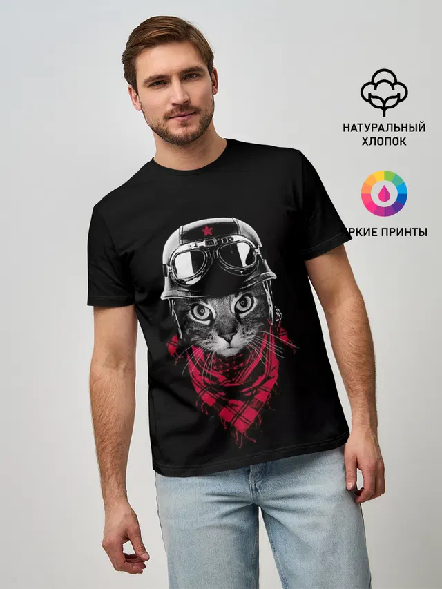 КОТИК В ШЛЕМЕ