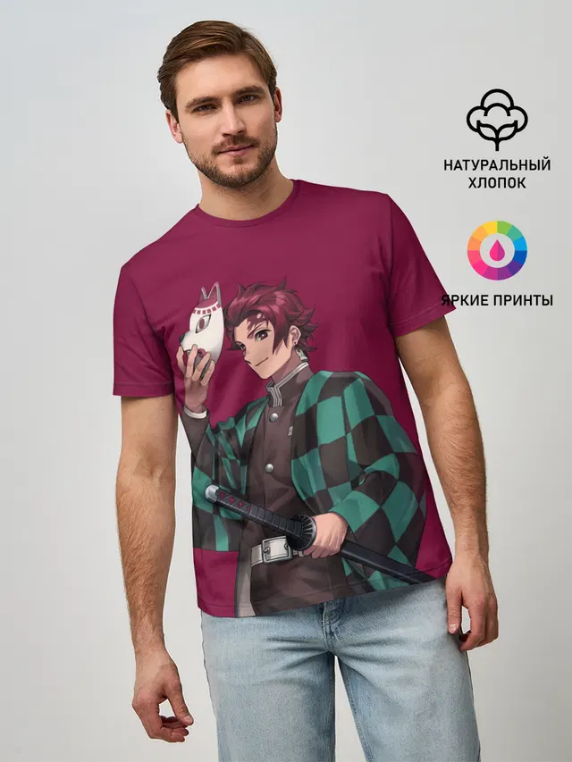 KIMETSU NO YAIBA с маской