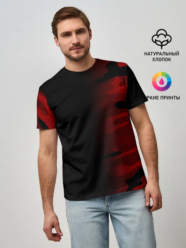 RED BLACK MILITARY CAMO | КРАСНЫЙ КАМУФЛЯЖ