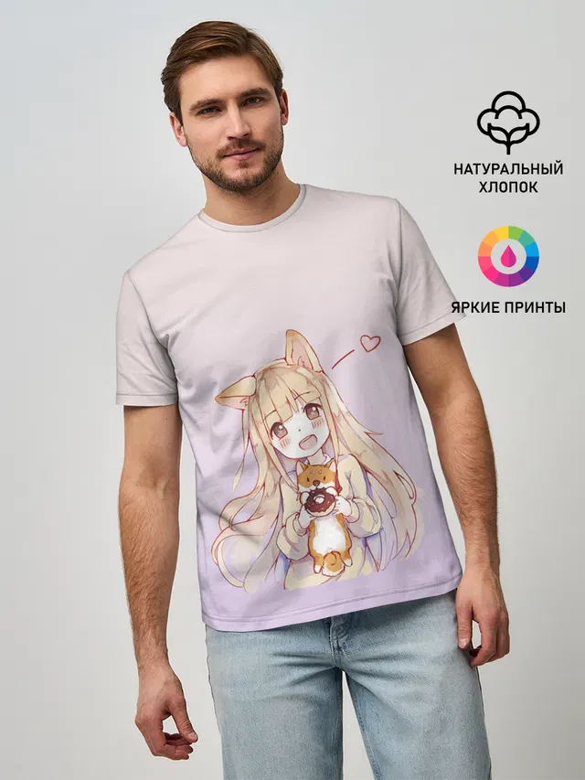 малышка чиби пончик лис