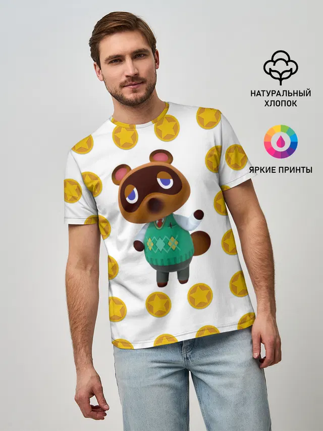 Мужская базовая футболка