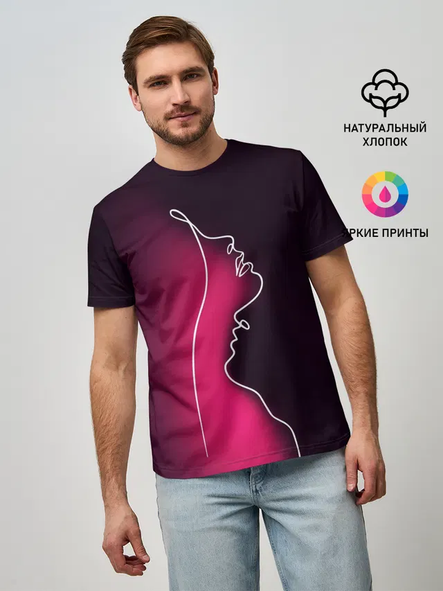 Мужская базовая футболка