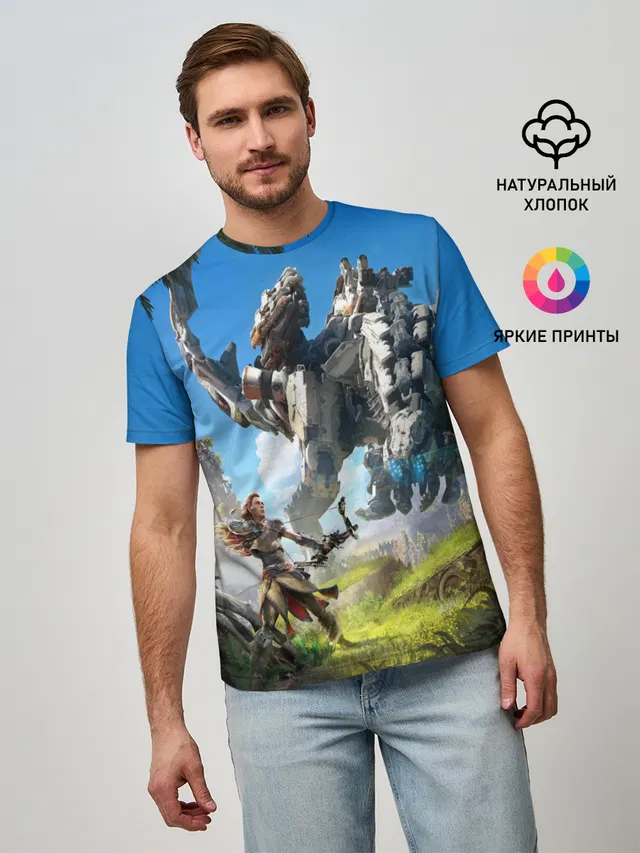 Мужская базовая футболка