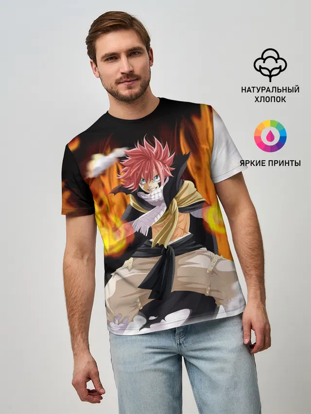 Fairy Tail воинственный Нацу