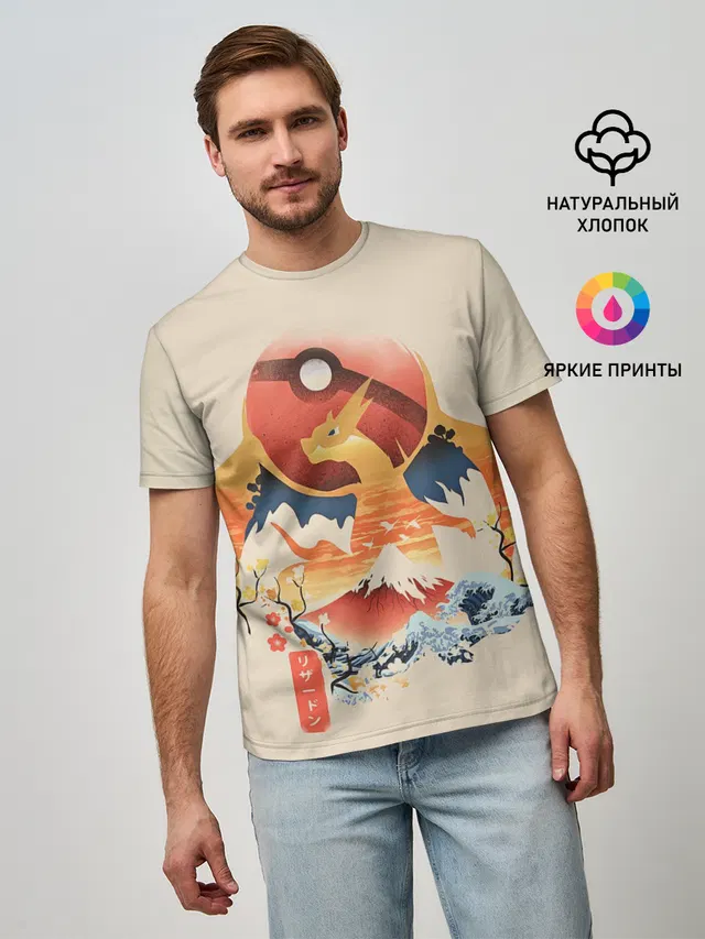 Чаризард и покебол