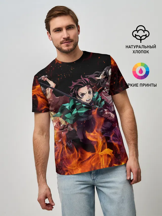 Kimetsu no Yaiba в огне