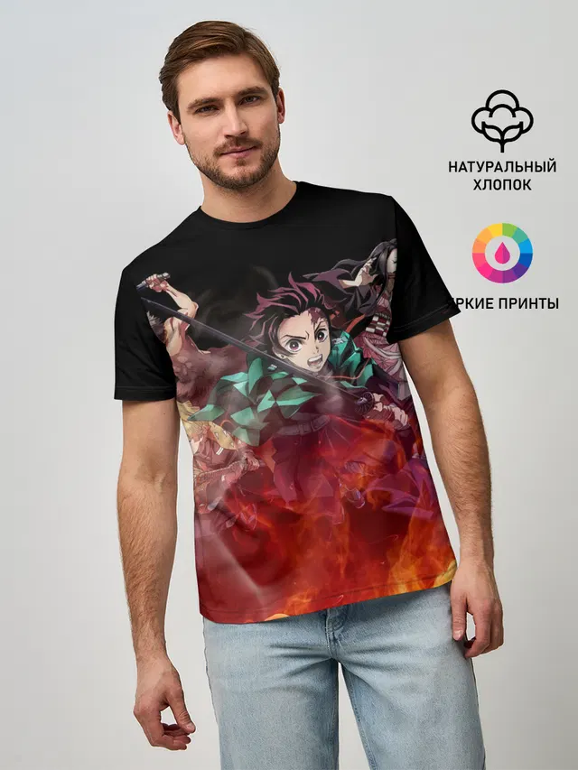 Kimetsu no Yaiba в пламени