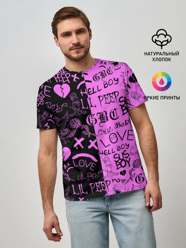LIL PEEP LOGOBOMBING BLACK PINK