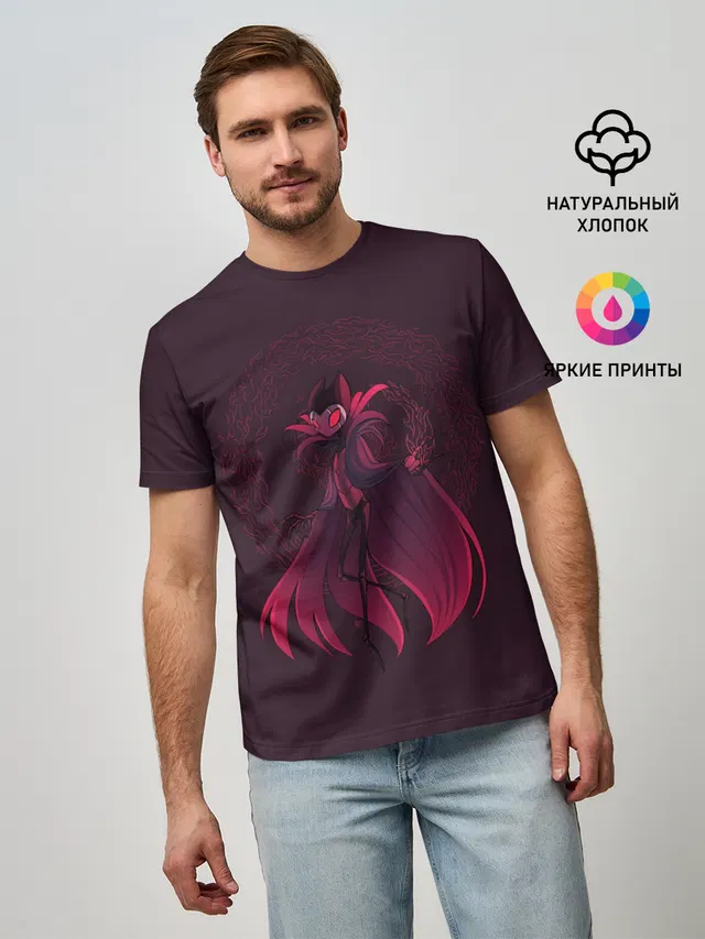 Мужская базовая футболка с принтом «Troupe Master Grimm»
