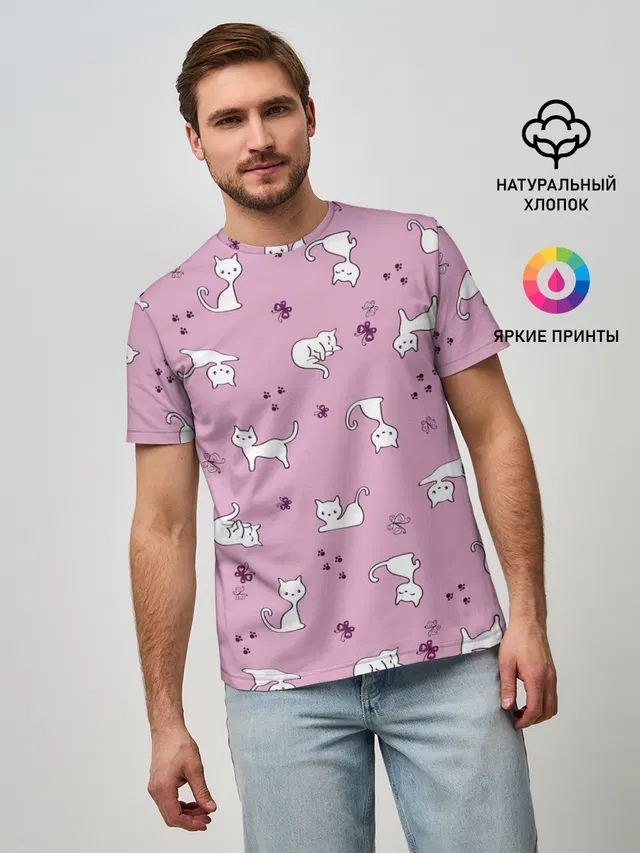 Белая кошка
